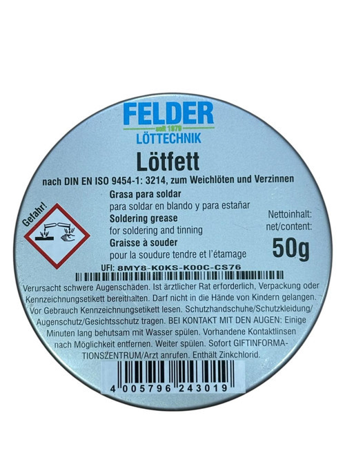 Lehim Pastası Lötfett 50 gr