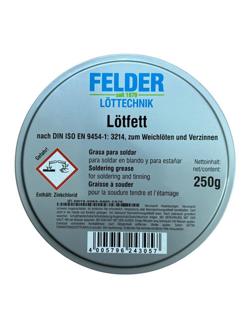 Lehim Pastası Lötfett 250 gr