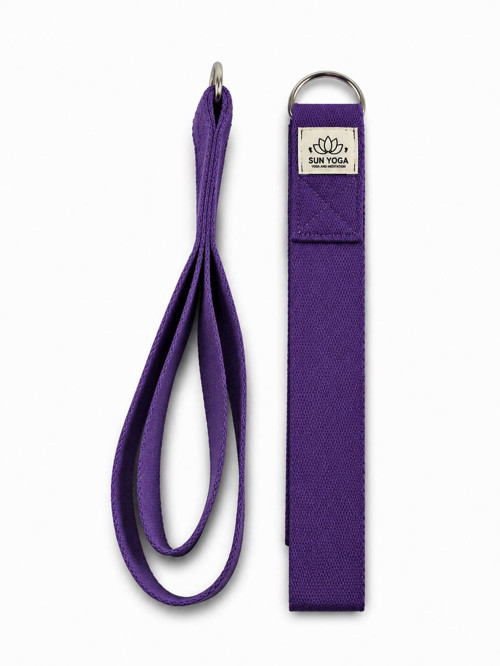 Yoga Kemeri Pilates Stretching Strap Metal Tokalı Esneme ve Duruş Destekleyici Elcek