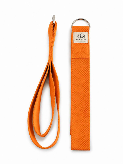 Yoga Kemeri Pilates Stretching Strap Metal Tokalı Esneme ve Duruş Destekleyici Elcek
