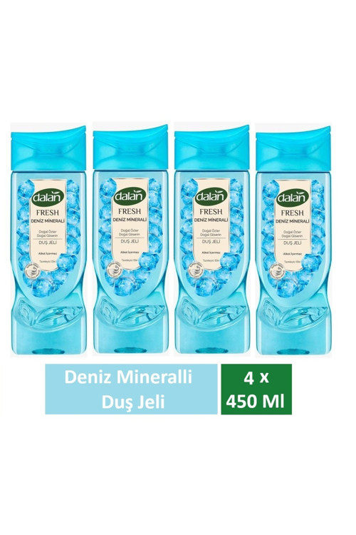 Duş Jeli Fresh Deniz Minerali 450 Ml x 4 Adet