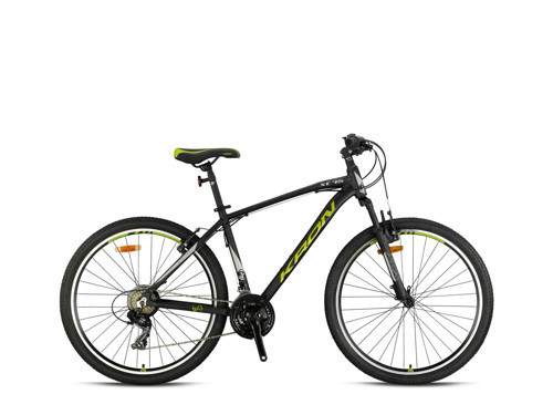XC 75 27.5 JANT MTB - 15' - 21 Vites - M.Disc - Mat Siyah/Bej-Neon Sarı