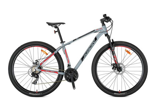 XC 75 29 JANT MTB - 15' - 21 Vites - M.Disc - Nardo Gri/Siyah-Kırmızı-