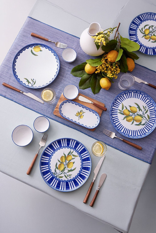 Moderna Lemon Charm 14 Parça 6 Kişilik Kahvaltı Takımı