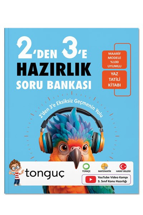 2'den 3'e Hazırlık Kitabı - Tonguç Yayınları