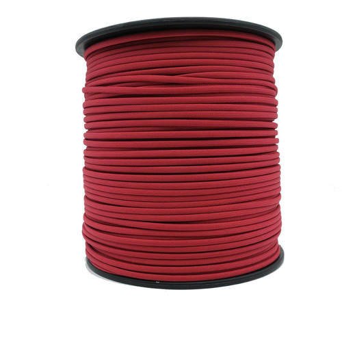 Bileklik,Outdoor 4 mm Paracord İp No:63 30 Metre Vişne