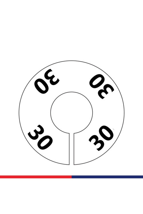 JokeyAmbalaj Arka / Ön Baskılı Depo-Stok Beden AYRACI (30)