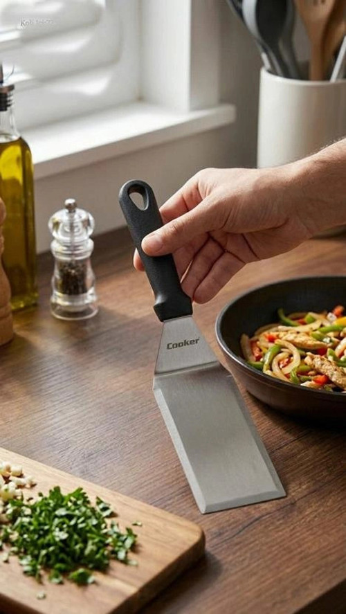 Cooker Çelik Spatula 7x29 cm
