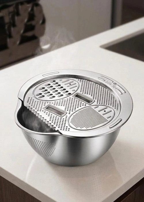 Cooker Kaseli Çelik Rende