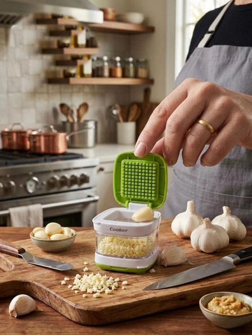 Cooker Hazneli Sarımsak Doğrayıcı