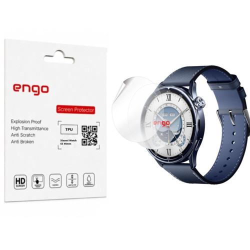 Xiaomi Watch S5 46mm Ekran Koruyucu TPU Şeffaf Film 2 Adet