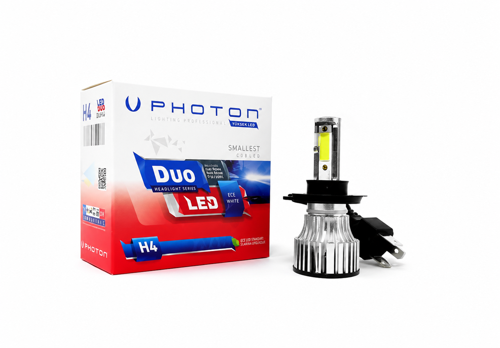 PHT-H4 PHOTON H4 BEYAZ KISA TİP LED XENON 12-24V