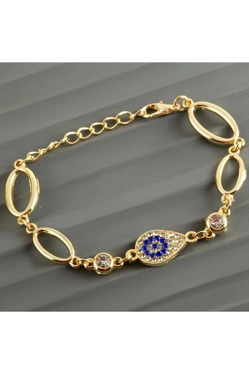 Oval Taşlı Bileklik