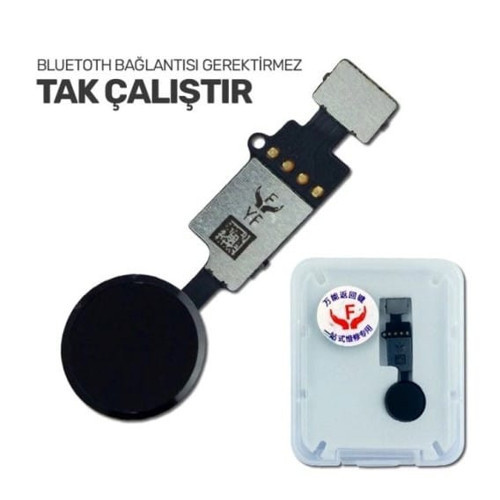 (Siyah) İphone 7 Tuşu Iphone 7-8 7-8 Tak Çalıştır