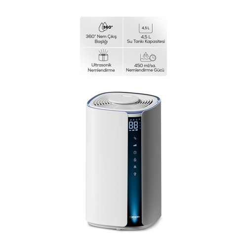 Hava Nemlendirici Lite 2 | Akıllı, Ultrasonik Sıcak & Soğuk Buhar, 4.5L, WiFi (X7451)