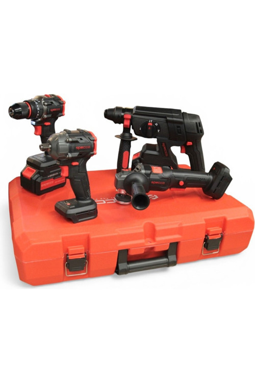 BS20V-001SET Kömürsüz Akülü 4'lü Set