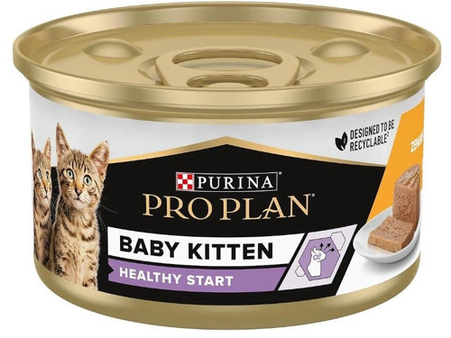 Baby Kitten Tavuklu Yavru Kedi Konserve Maması 85 gr