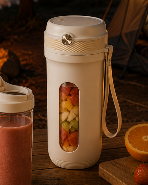 popüler Kablosuz Taşınabilir Blender Güçlü Motorlu Meyve Sıkıcı ve Smoothie Hazırlayıcı