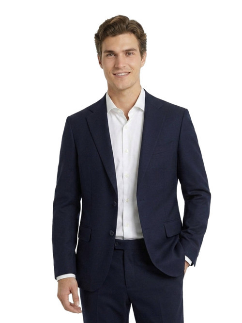 Lacivert Düz Modern Fit Takım Elbise