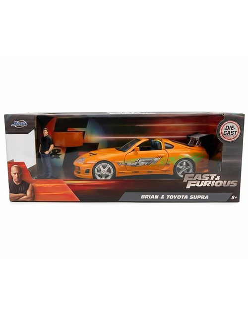 Jada Fast Furious Brian Figür Ve Toyota Supra 30738