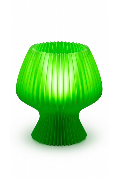 MYCRAFT3D Akordeon Tasarım Masa Lambası - 3D Pleated Doku Dekoratif Gece Lambası Modern Ev Hediyesi Aydınlatma
