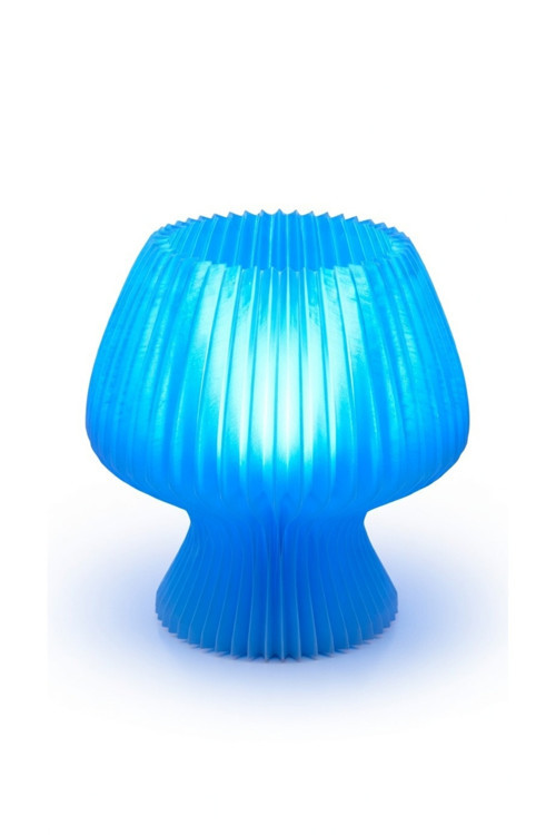 MYCRAFT3D Akordeon Tasarım Masa Lambası - 3D Pleated Doku Dekoratif Gece Lambası Modern Ev Hediyesi Aydınlatma