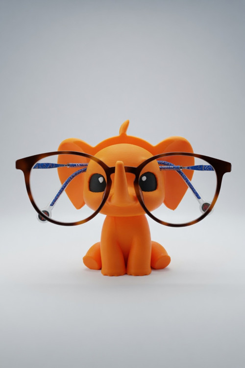 MYCRAFT3D Fil Figürlü Gözlük Tutucu Stand Dekoratif Masaüstü Gözlük Standı Şirin Tasarım