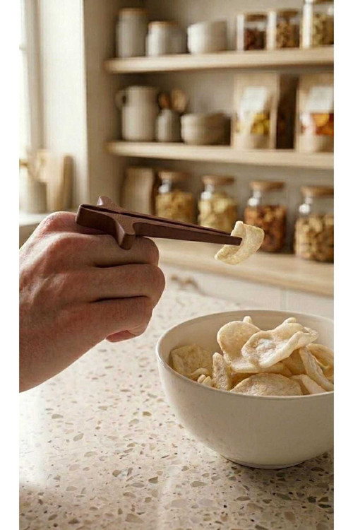 MYCRAFT3D 4'lü Parmak Arası Cips Tutucu Chopstick - Klavye Mouse Kirletmeyen Aparat