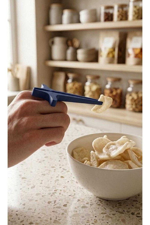 MYCRAFT3D 4'lü Parmak Arası Cips Tutucu Chopstick - Klavye Mouse Kirletmeyen Aparat