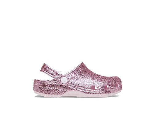 Classic Chunky Glitter Clog T Çocuk Terliği 211940-6ZWPembe