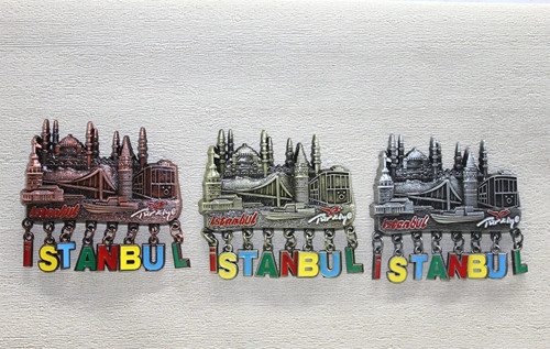 Sarkaçlı İstanbul Temalı Magnet