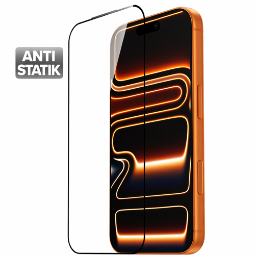 iPhone 17 Pro Max Uyumlu Anti Statik Ekran Koruyucu Toz Tutmayan Kırılmaz Cam