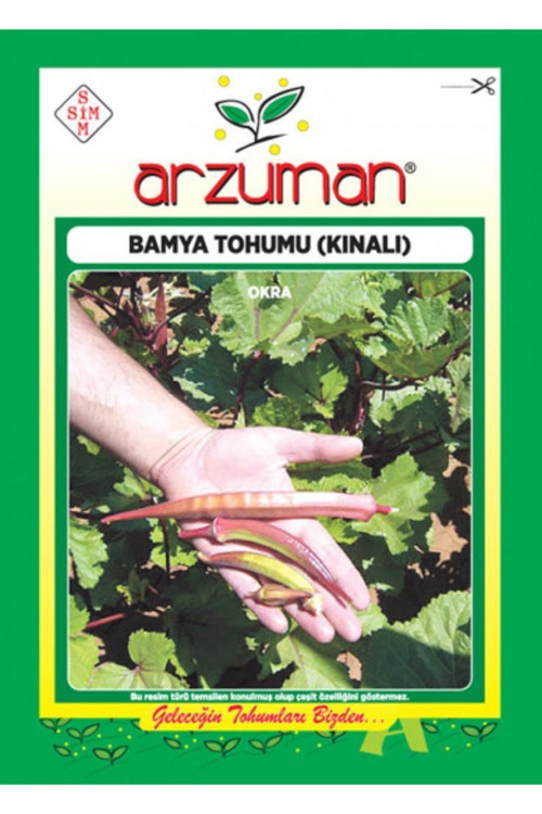 Kınalı Bamya Tohumu 25 gr