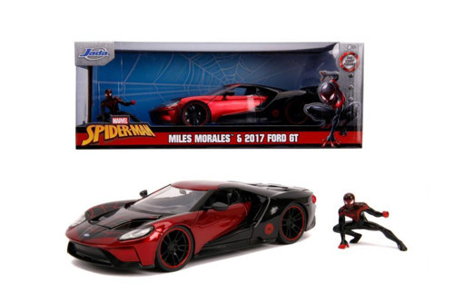 Marvel Spiderman Miles Morales 2017 Ford GT 1:24 9331190314R00