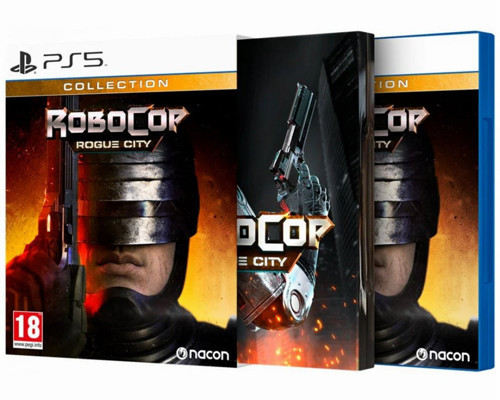 Ps5 Robocop Collection ( Steelbook Kutulu ) Jelatinli Sıfır
