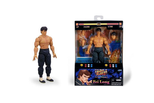 Street Fighter II Fei-Long 6" Figürü 9334217314R00
