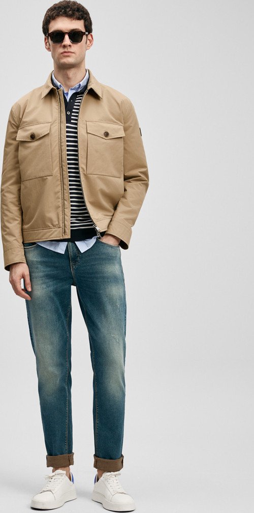 Oslo Smart Jean Erkek Pantolon Slim Fit Yeşil