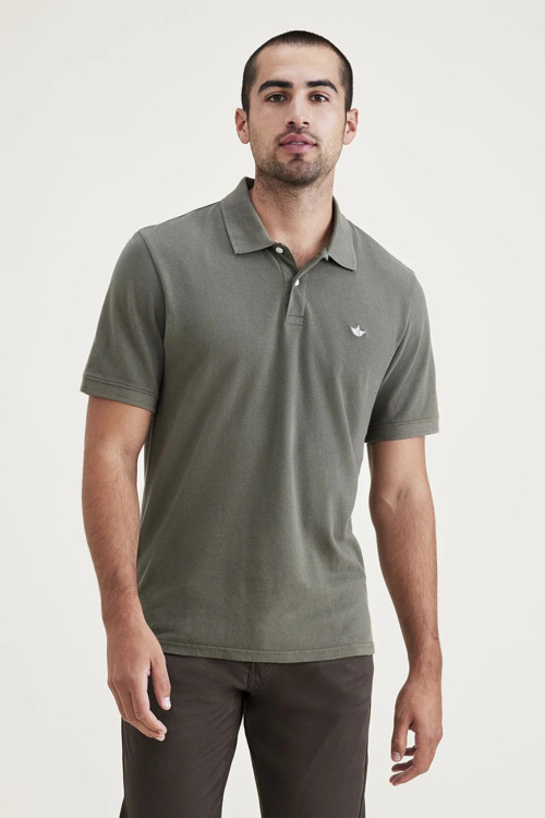 Rib Collar Erkek Polo T-shirt A115900490