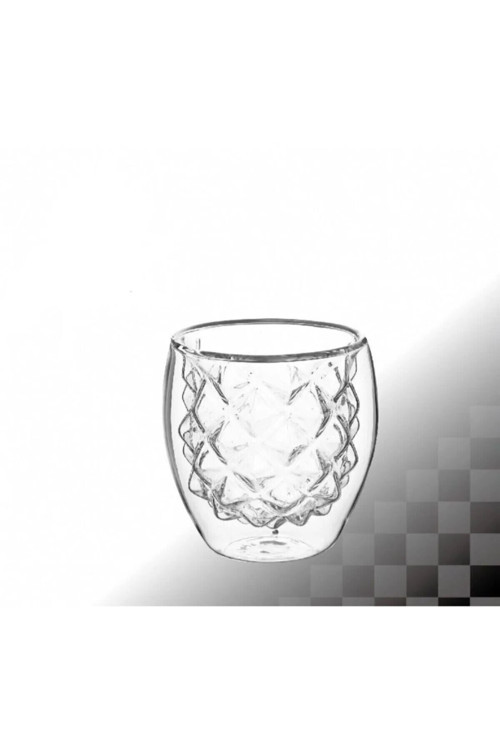 Carat Çift Cidarlı Borosilikat Ince Cam Kupa 250ml