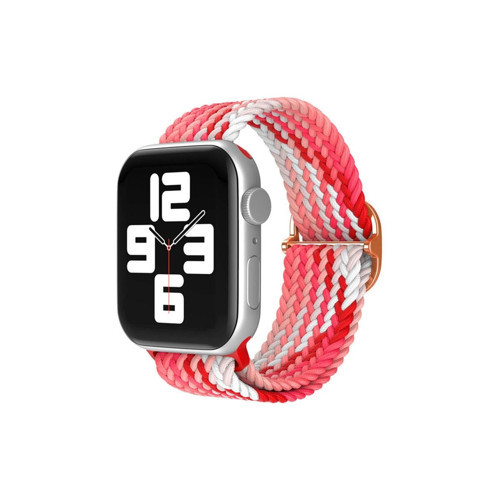 Apple Watch 42mm Kordon (saat Değildir) - Pembe-kırmızı