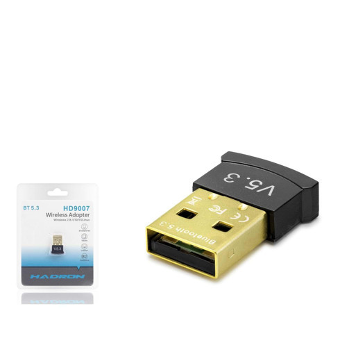 Hd9007 Usb Bluetooth Adaptör 5.3 Siyah
