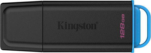 Dtxg2-128Gb 128Gb Portable Usb 3.2 Gen 1 Datatraveler Exodia Black-Blue Flash Bellek