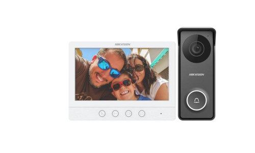 Ds-Kıs213 7" 4 Tellli Analog Video İnterkom Kit