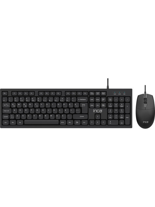 Imk-376T Kablolu Klavye Mouse Set