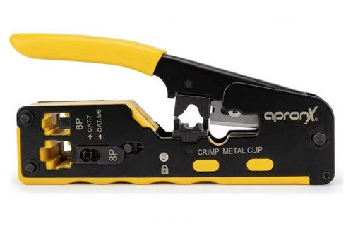 Apx-Cr45 Rj45 Çakma Pensesi 4P-6P-8P