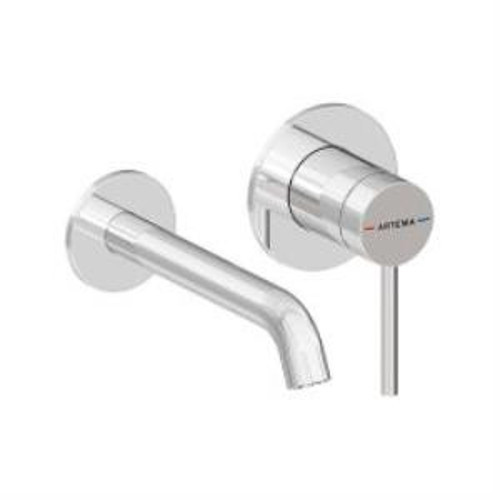 Minimax Round A43537 Ankastre Lavabo Bataryası Kısa, Krom