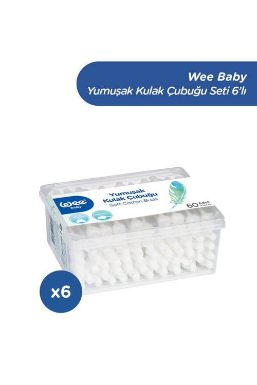 Emniyetli Kulak Temizleme Çubuğu Seti (60x6 360 Adet)