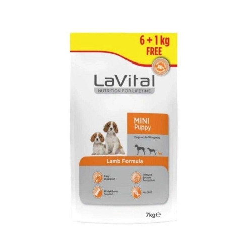 Kuzu Etli Küçük Irk Yetişkin Köpek Maması 6+1kg Hediyeli
