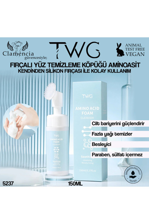 Amino Asit Fırçalı Yüz Temizleme Köpüğü 150ml
