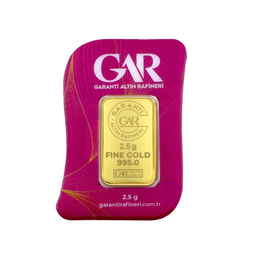 2.5 gr 24 Ayar GAR Gram Altın